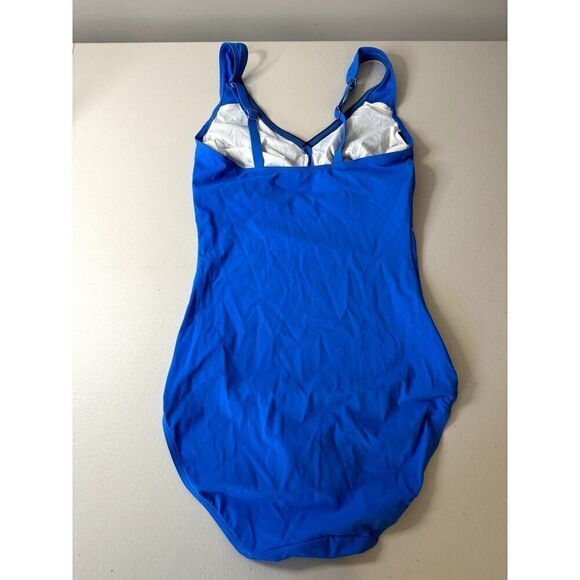 Abecita by Swegmark one piece bathing suit NWOT blue women's small - Picture 5 of 5